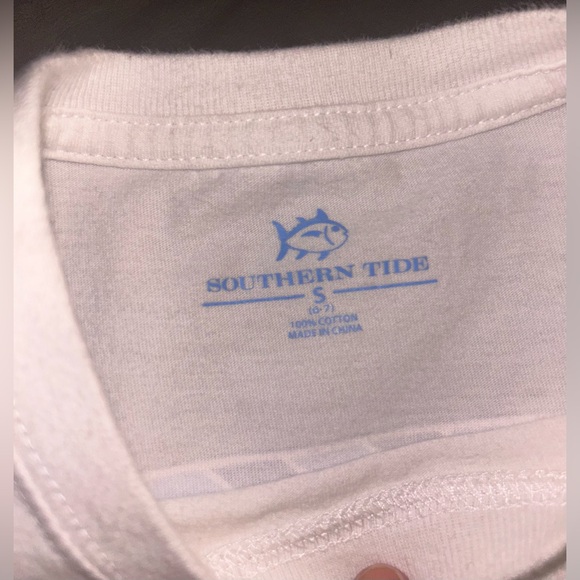 Kids Southern Tide Original SkipJack Short Sleeve T-Shirt • Youth Small (6-7) - Picture 6 of 9